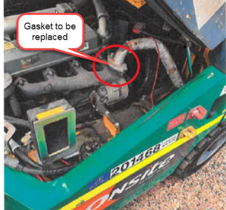 Figure 3: Exhaust manifold gaskets