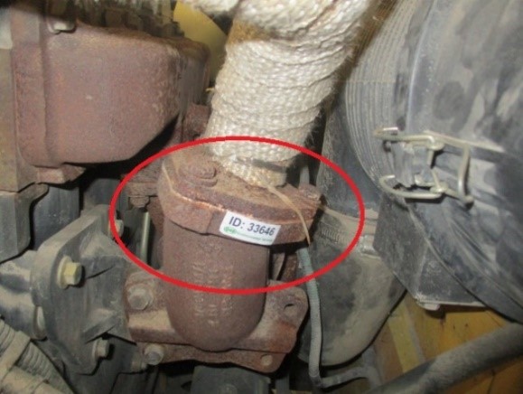 Figure 6: Exhaust flange gasket