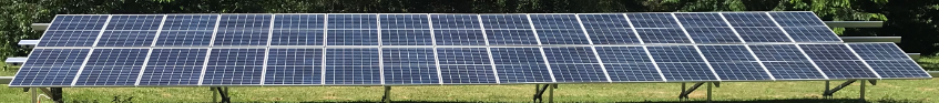 Image of a Ground Mount Array Image of a Ground Mount Array